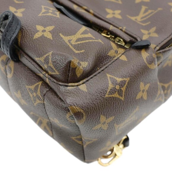 Louis Vuitton Palm Spring Mini Monogram Canvas Backpack Brown - Picture 7 of 15